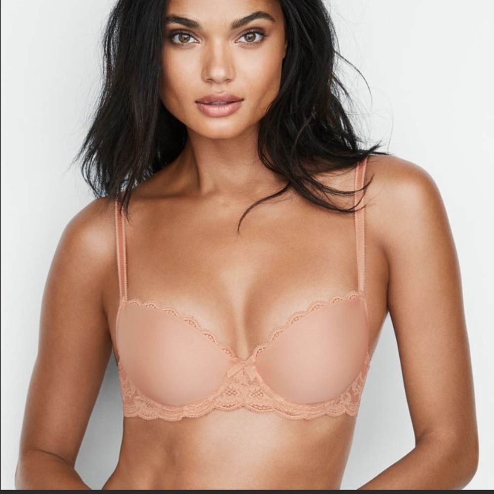Victoria’s Secret Dream Angels Lined Demi Bra Nude